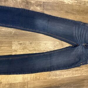 Express Dark Blue Women's Skinny Jeans